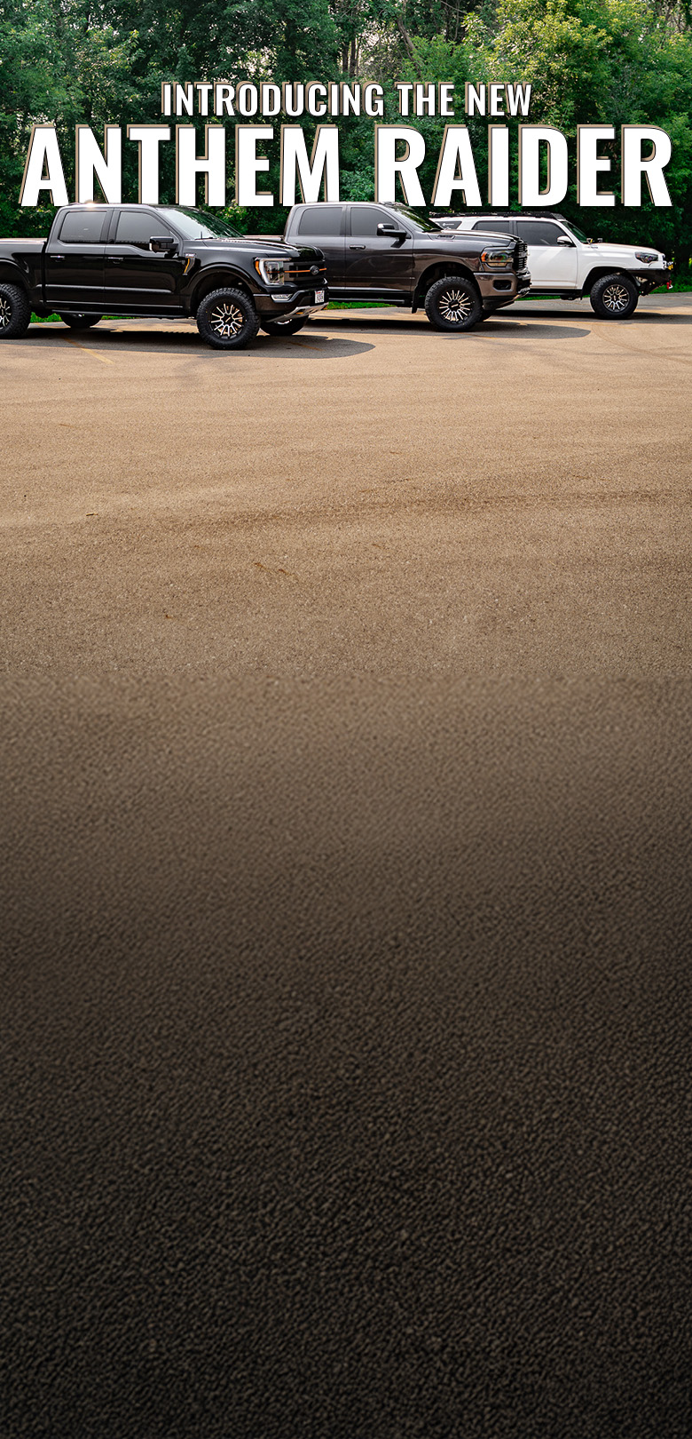 Anthem Off-Road Spring Woods And Truck Mobile Banner