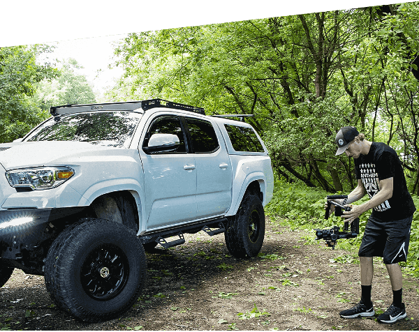 Anthem Off-Road Spring White Truck Shoot Videos Banner