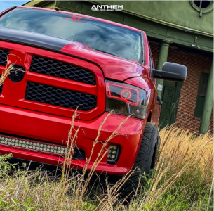 1 2013 1500 Ram Maxtrac Level 2in Drop Rear Anthem Off Road Equalizer Black