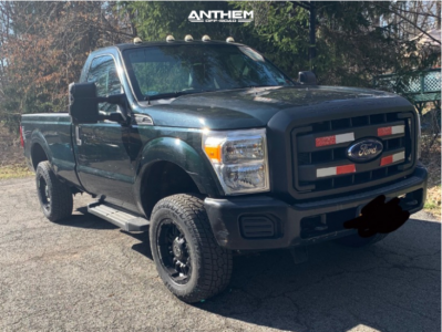 2013 Ford F-250 Super Duty - 18x9 18mm - Anthem Off-Road Enforcer - Stock Suspension - 275/65R18
