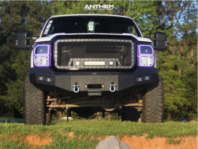 1 2015 F 250 Super Duty Ford 2 Inch Level Leveling Kit Anthem Off Road Gunner Machined Accents