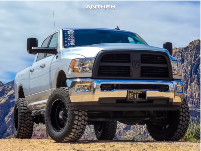 1 2018 2500 Ram Superlift Suspension Lift 4in Anthem Gunner Matte Black
