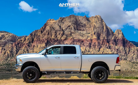 1 2018 2500 Ram Superlift Suspension Lift 4in Anthem Gunner Matte Black