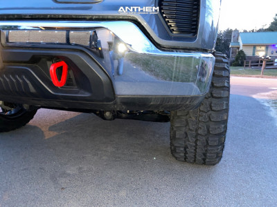 1 2019 Sierra 1500 Gmc Rough Country Suspension Lift 6in Anthem Off Road Gunner Gunmetal