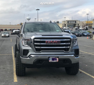 1 2019 Sierra 1500 Gmc Rough Country Suspension Lift 6in Anthem Off Road Gunner Gunmetal