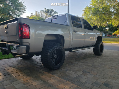 1 2009 Silverado 1500 Chevrolet Rough Country Suspension Lift 6in Anthem Off Road Equalizer Black