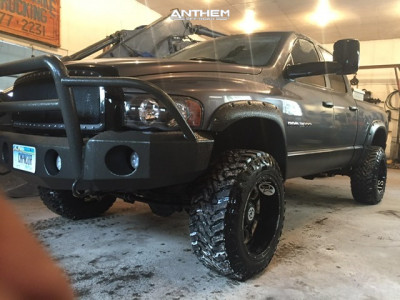 2003 Dodge Ram 2500 - 20x12 -44mm - Anthem Off-Road Commander - Leveling Kit - 35" x 12.5"