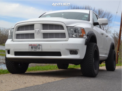 2012 Ram 1500 - 20x10 -18mm - Anthem Off-Road Avenger - Stock Suspension - 33" x 12.5"