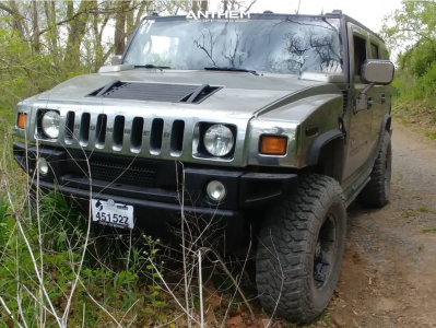 1 2003 H2 Hummer Supreme Leveling Kit Anthem Off Road Enforcer Black