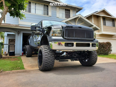1 2004 F 250 Super Duty Ford Fabtech Suspension Lift 6in Anthem Off Road Instigator Black