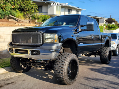 1 2004 F 250 Super Duty Ford Fabtech Suspension Lift 6in Anthem Off Road Instigator Black