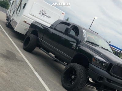 1 2007 Ram 2500 Dodge Rough Country Suspension Lift 5in Anthem Off Road Equalizer Black
