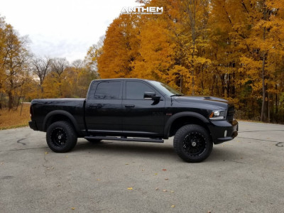 2016 Ram 1500 - 20x10 -24mm - Anthem Off-Road Gunner - Leveling Kit - 35" x 12.5"