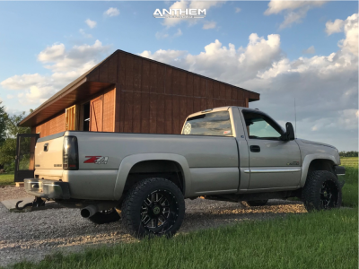 1 2005 Silverado 2500 Hd Chevrolet Stock Air Suspension Anthem Off Road Gunner Black