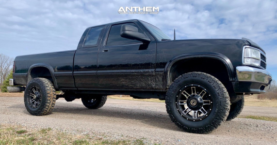1 1992 Dakota Dodge Supreme Suspension Lift 3in Anthem Off Road Instigator Machined Black
