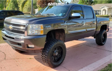 2010 Chevrolet Silverado 1500 - 20x10 -24mm - Anthem Off-Road Aviator - Suspension Lift 7.5" - 35" x 12.5"