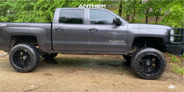1 2014 Silverado 1500 Chevrolet Rough Country Suspension Lift 75in Anthem Off Road Equalizer Matte Black