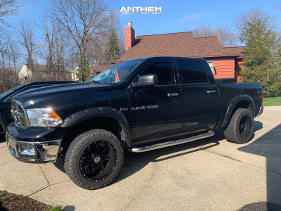 1 2012 1500 Ram Rough Country Leveling Kit Anthem Off Road Instigator Black