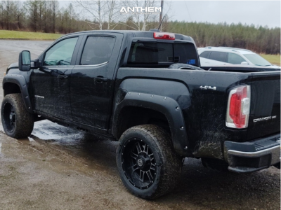 1 2019 Canyon Gmc Rough Country Leveling Kit Anthem Off Road Equalizer Machined Accents