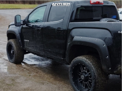 1 2019 Canyon Gmc Rough Country Leveling Kit Anthem Off Road Equalizer Machined Accents