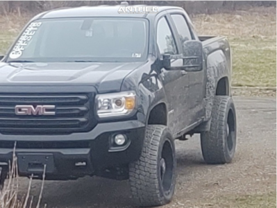 1 2019 Canyon Gmc Rough Country Leveling Kit Anthem Off Road Equalizer Machined Accents
