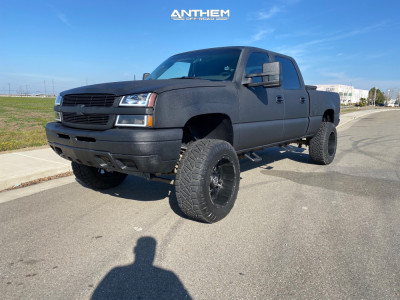2005 Chevrolet Silverado 1500 HD - 20x12 -44mm - Anthem Off-Road Enforcer - Suspension Lift 6" - 35" x 12.5"