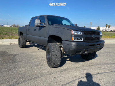 1 2005 Silverado 1500 Hd Chevrolet Rcd Suspension Lift 6in Anthem Off Road Enforcer Matte Black