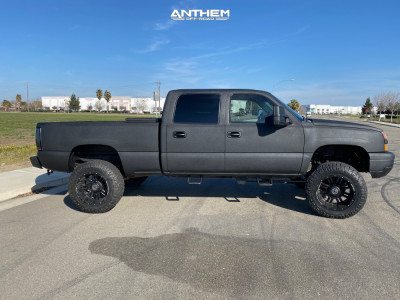 1 2005 Silverado 1500 Hd Chevrolet Rcd Suspension Lift 6in Anthem Off Road Enforcer Matte Black