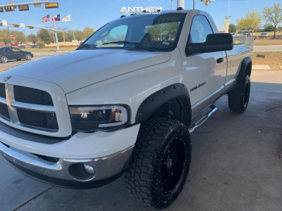 1 2003 Ram 2500 Dodge Rough Country Suspension Lift 5in Anthem Off Road Defender Black