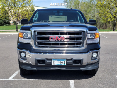 1 2014 Sierra 1500 Gmc 2 Inch Level Leveling Kit Anthem Off Road Avenger Matte Black