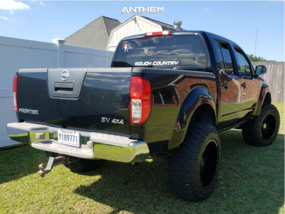 1 2012 Frontier Nissan Rough Country Suspension Lift 6in Anthem Off Road Instigator Black