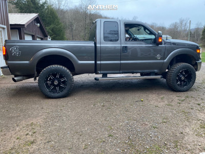 1 2011 F 250 Super Duty Ford Rough Country Suspension Lift 3in Anthem Off Road Equalizer Black