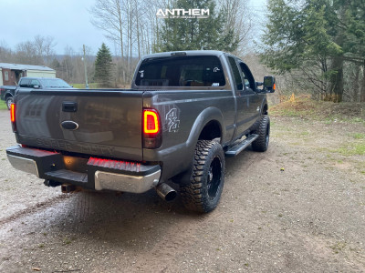 1 2011 F 250 Super Duty Ford Rough Country Suspension Lift 3in Anthem Off Road Equalizer Black