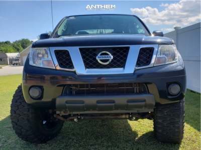 1 2012 Frontier Nissan Rough Country Suspension Lift 6in Anthem Off Road Instigator Black