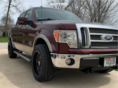 2010 Ford F-150 - 20x10 -18mm - Anthem Off-Road Avenger - Stock Suspension - 275/55R20