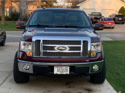 1 2010 F 150 Ford Stock Air Suspension Anthem Avenger Machined Accents