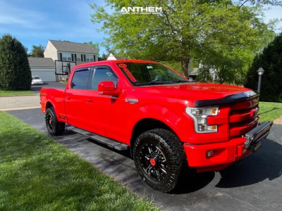 2015 Ford F-150 - 18x9 18mm - Anthem Off-Road Equalizer - Suspension Lift 2.5" - 33" x 12.5"