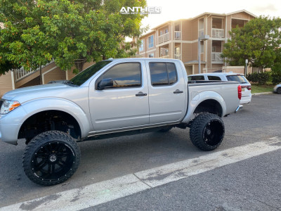 2017 Nissan Frontier - 22x14 -76mm - Anthem Off-Road Equalizer - Suspension Lift 8" - 33" x 12.5"