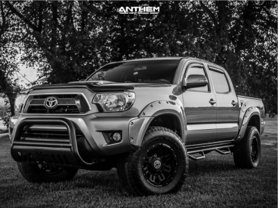 1 2015 Tacoma Toyota Supreme Suspension Lift 25in Anthem Off Road Defender Black