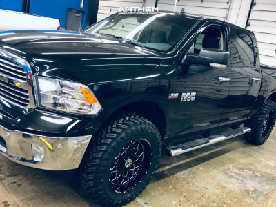 2017 Ram 1500 - 20x10 -18mm - Anthem Off-Road Avenger - Leveling Kit - 35" x 12.5"
