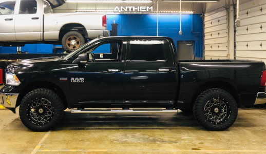 1 2017 1500 Ram Bilstein Leveling Kit Anthem Avenger Black