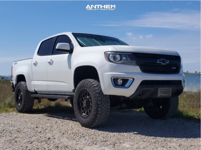 1 2015 Colorado Chevrolet Rough Country Suspension Lift 4in Anthem Off Road Intimidator Machined Accents