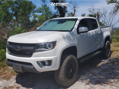 1 2015 Colorado Chevrolet Rough Country Suspension Lift 4in Anthem Off Road Intimidator Machined Accents