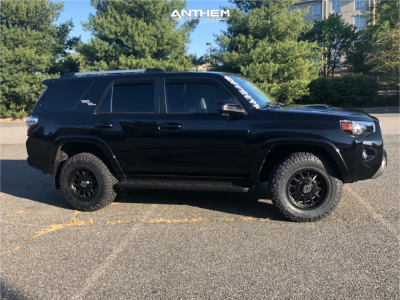 1 2018 4runner Toyota Stock Air Suspension Anthem Off Road Intimidator Matte Black