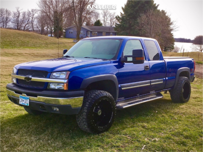 2004 Chevrolet Silverado 1500 - 20x12 -44mm - Anthem Off-Road Equalizer - Suspension Lift 2.5" - 33" x 12.5"
