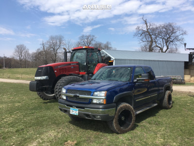 1 2004 Silverado 1500 Chevrolet Superlift Suspension Lift 25in Anthem Equalizer Black