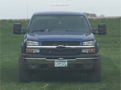 1 2004 Silverado 1500 Chevrolet Superlift Suspension Lift 25in Anthem Equalizer Black