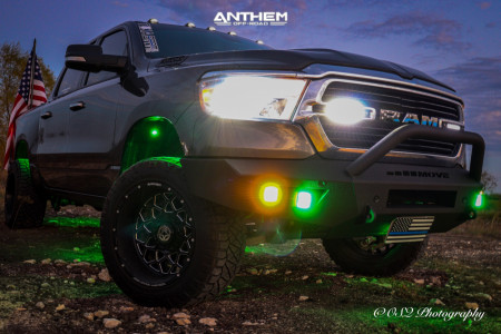 1 2019 1500 Ram Readylift Suspension Lift 35in Anthem Off Road Avenger Black