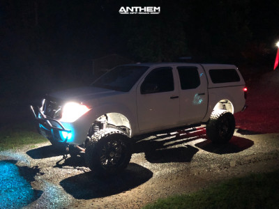 1 2014 Frontier Nissan Mixed Suspension Lift 8in Anthem Gunner Black