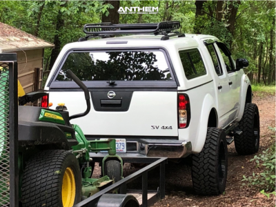 1 2014 Frontier Nissan Mixed Suspension Lift 8in Anthem Gunner Black
